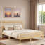 Lit plateforme rétro avec tête de lit style Windsor-131076657-131076660