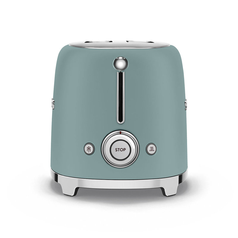 SMEG 50's Retro Style 2 Slice Toaster, Emerald Green