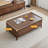 Simple Style Walnut Wood Coffee Table