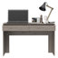 Bureau Arkansas avec tiroirs et surface spacieuse, finition foncée, design moderne et compact pour bureau ou bureau, gris cendré-786093185