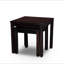 Ensemble de 2 tables gigognes en eucalyptus