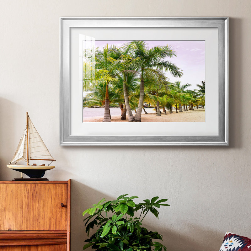 Summer Day - Photographie avec cadre photo, H 22,5 po x l 30,5 po x P 1,5 po, Argent