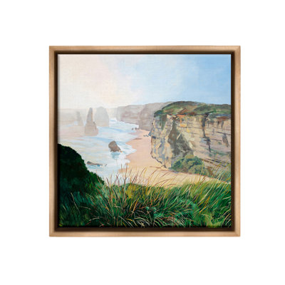 " Nautical Beach Cove Floater Frame " by Meredith Howse