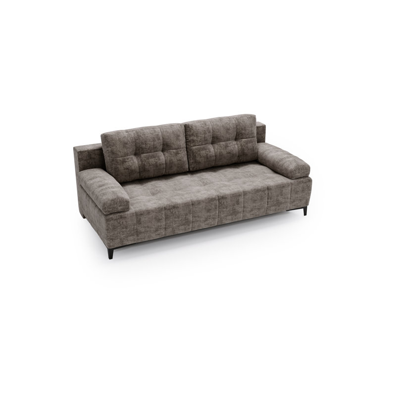 Tarell 2 Seater Sofa Bed, Brown