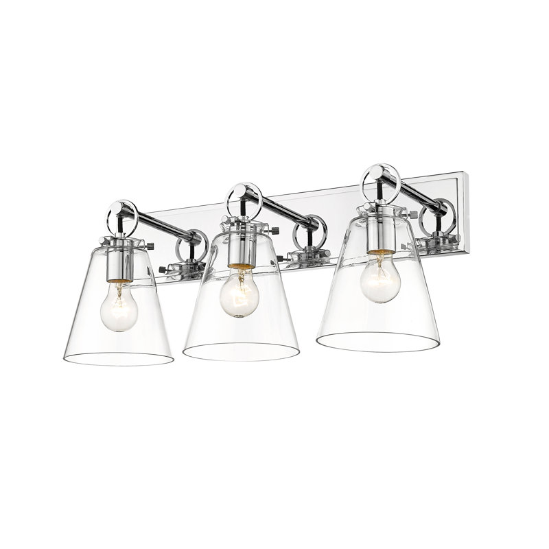 Lefever 3 - Light Dimmable Vanity Light, Chrome