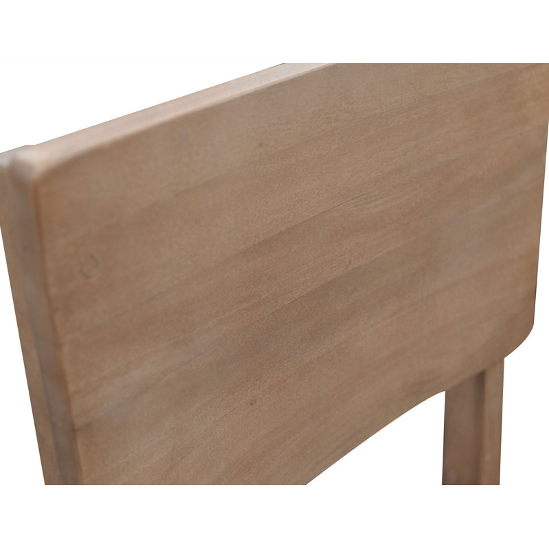 Chaise rembourrée en bois