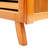 5-Tier Bamboo Shoe Cabinet With Slatted Doors, Modern Entryway Storage Organizer