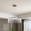 Luminaire suspendu à pampille en aluminium-114219461