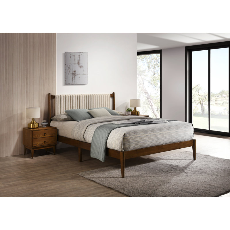 Ava Wooden Platform Bed