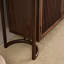 Armoire de véranda en noyer clair de luxe