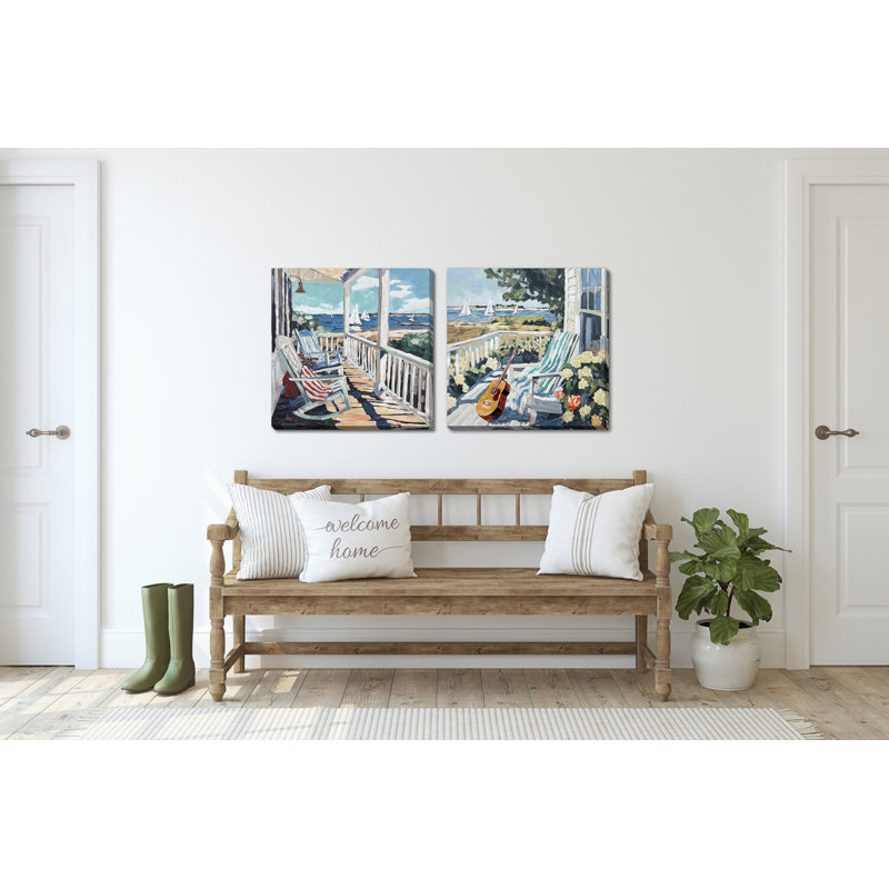 Harbor Haven II Canvas Wall Art
