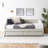 Armie Upholstered Daybed,with Two Drawers Trundle Upholstered Tufted Sofa Bed,Guest Bed-1658631805-1658631806