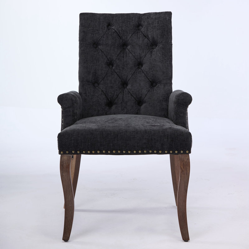 Accent Dining Chair, Black