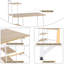 Khadeja Metal Base Writing Desk-1888723598