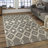 Luna Kilim Black Handmade Wool Area Rug-717414606