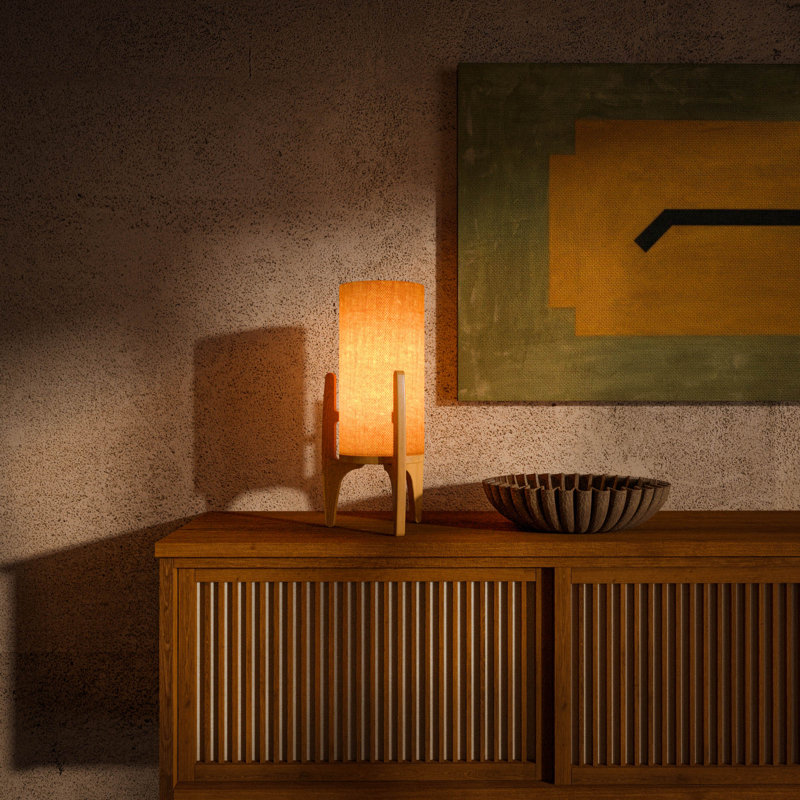  Lampe de table Zen, Natural Wood