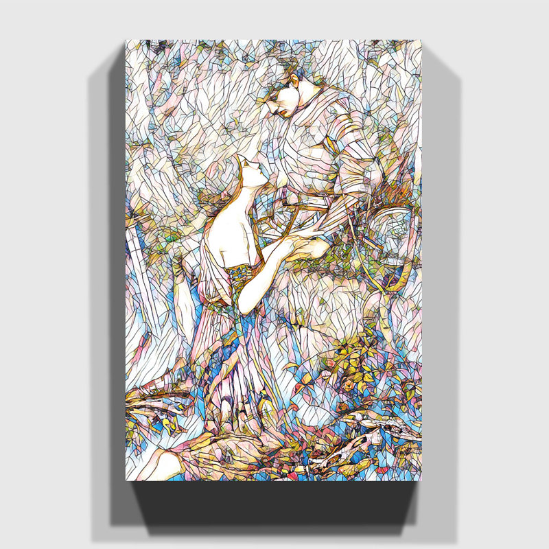 John William Waterhouse - Wrapped Canvas Print, 50cm H x 35cm W