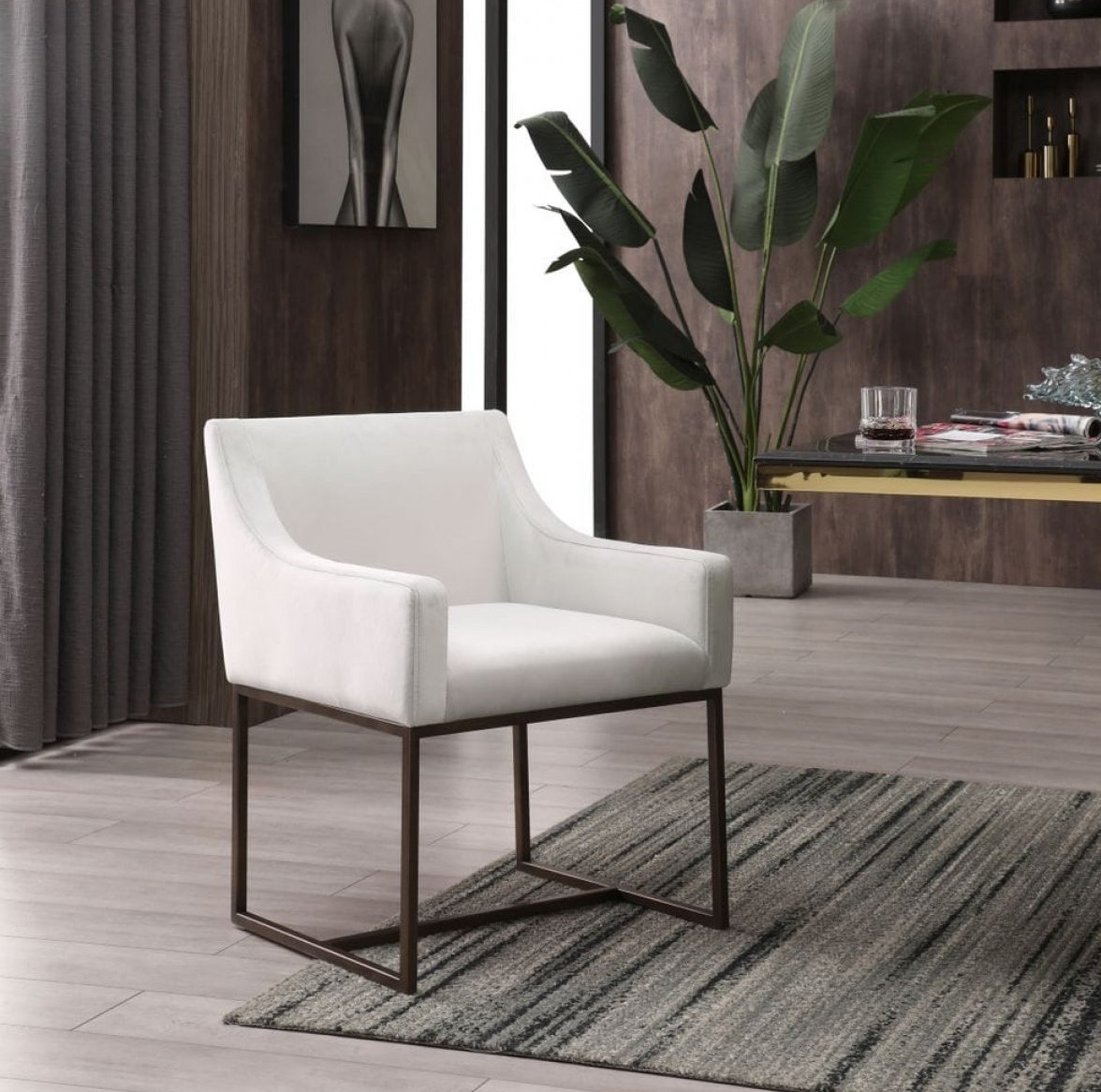 Teddy Dining Armchair, Beige