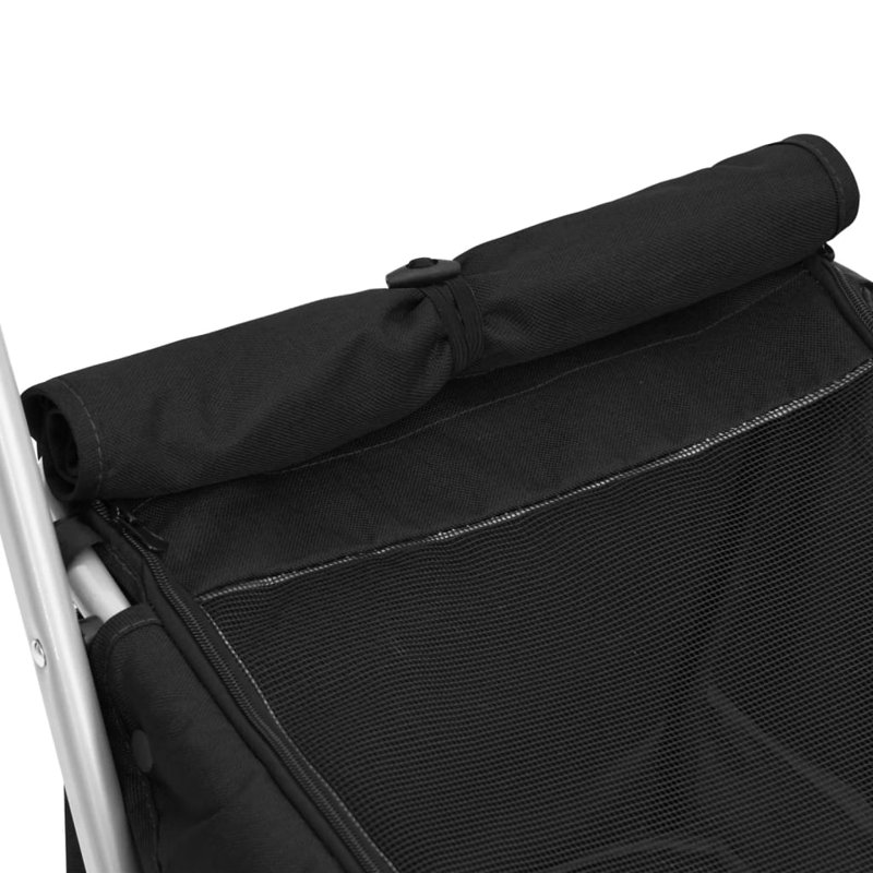 Delvale Collapsible Vehicle Travel Carrier with 1 Door, Black