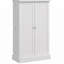 41" Kitchen Pantry Storage Cabinet, Freestanding Kitchen Cabinet With 12 Door Shelves, Double Doors-709802892