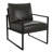 Bradon 24.6'' Wide Vintage Soft Vegan Leather Arm Accent Chair with Removable Backrest-209717692-236760278