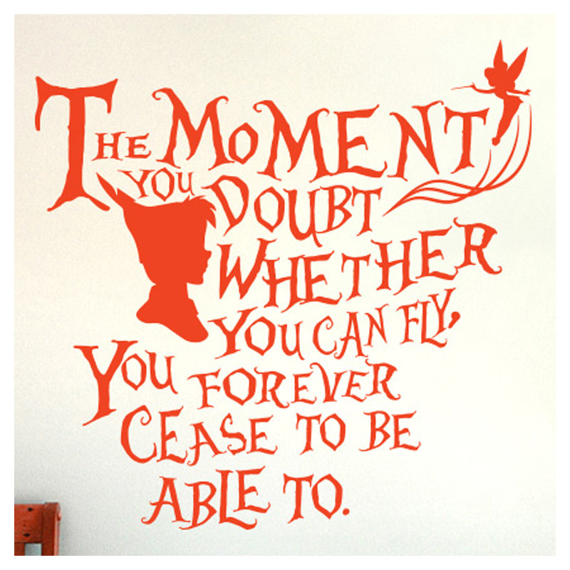 Wall Decal, Orange