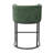 26" Upholstered Metal Barrel Counter Bar Stool-340202075-341230626