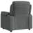 Vidaxl Recliner Chair Dark Gray 100% Polyester, Metal, Plywood Large-116118543