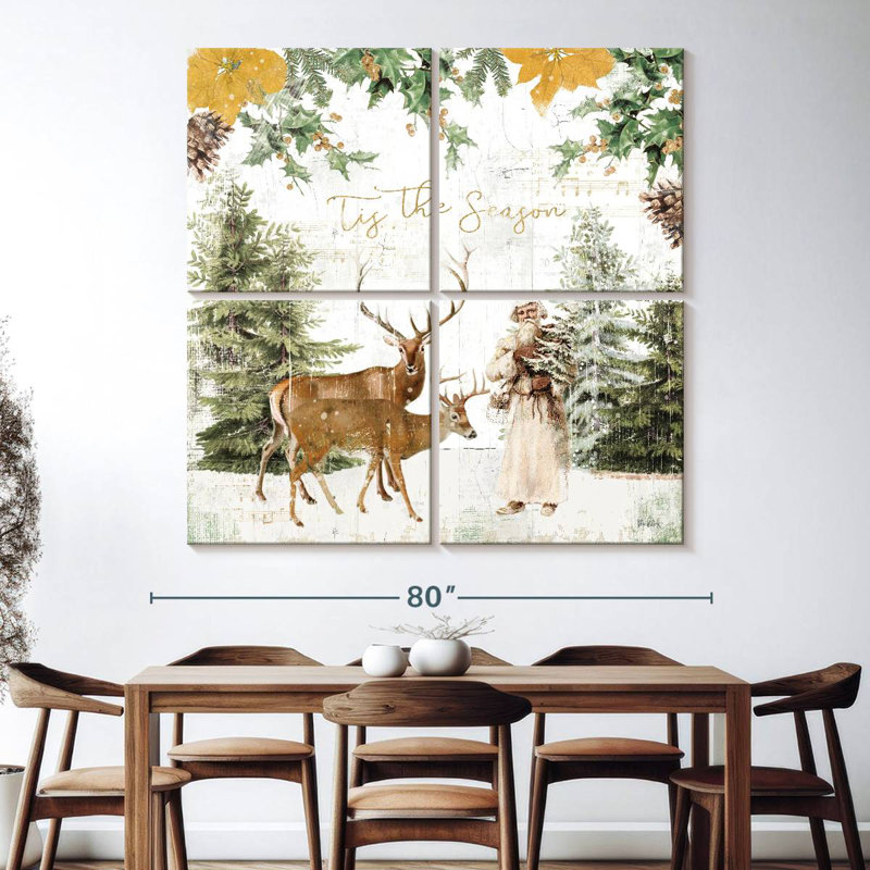 Lelend Wooded Holiday II doré