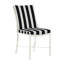 Chaise d'appoint en aluminium Monaco - Gris ardoise-1372764744-1372764741-1446565770