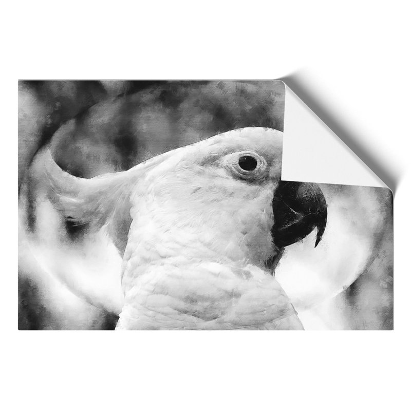 Cockatoo Bird Vol.2 - No Frame Painting, 21cm H x 30cm W x 0.1cm D