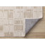 Tapis taupe neutre texturé pour le salon-2022414170