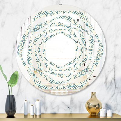 Miroir mural Whirl Floral IV