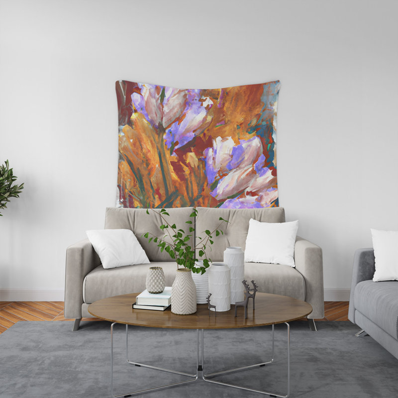 Tapisserie murale, H 60 po x l 51 po