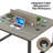 Rectangle Desk Office Suite Benching Workstation-123467956-123467958