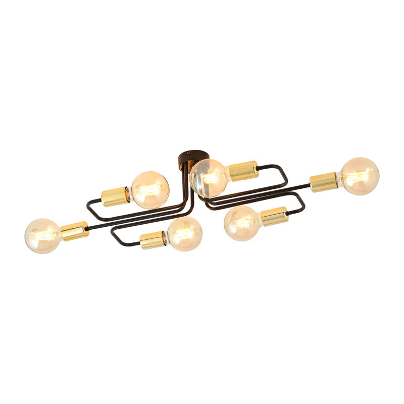Murillo 6 - Light Sputnik Chandelier, Gold