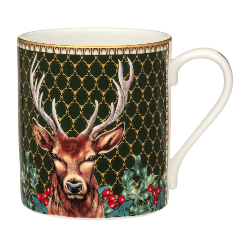 Grande tasse à café en porcelaine tendre faite à la main