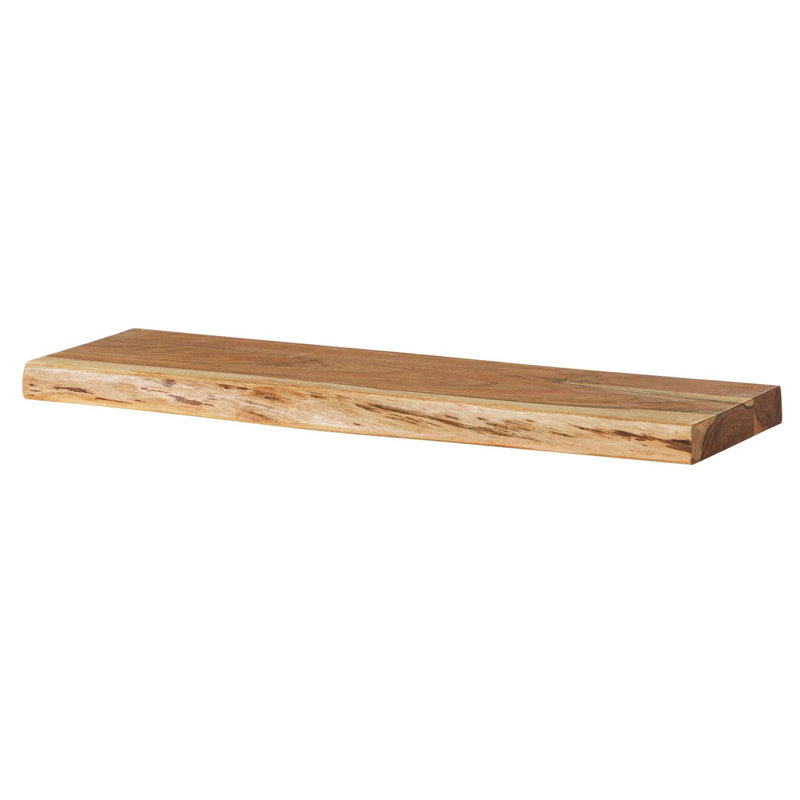 MELBOURNE Solid Wood Floating Shelf, 40cm H x 70cm W x 20cm D