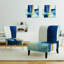 Fauteuil de chambre Indigo