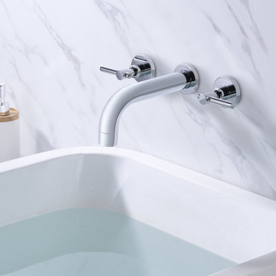 2 Handle Bathroom Bath Faucet