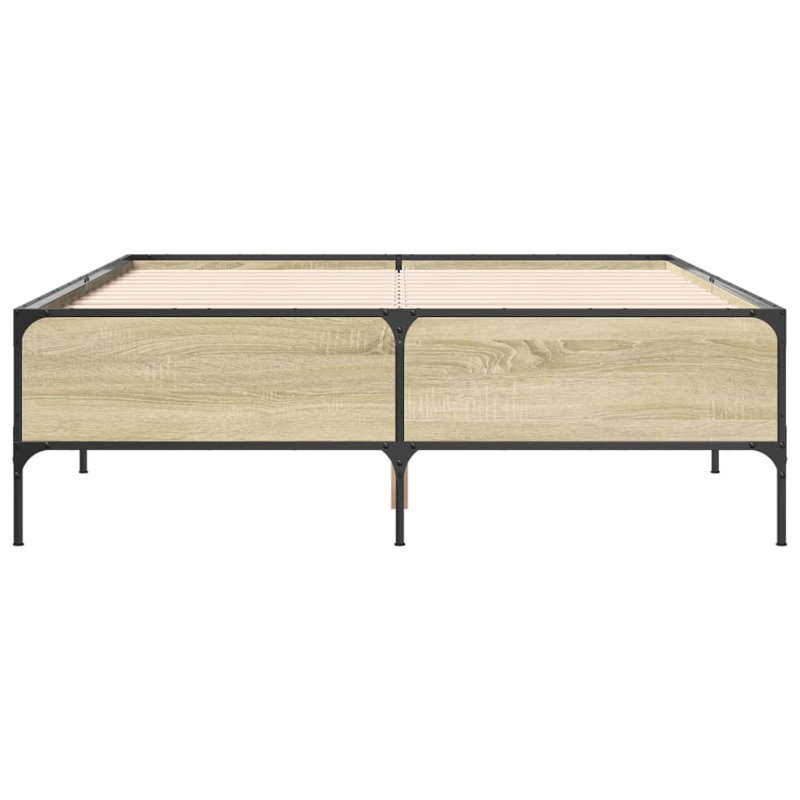 Acherman Bed, Sonoma Oak, European Kingsize (160 x 200 cm)