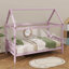 Twin-Sized House-Shaped Children's Bed-1931103441