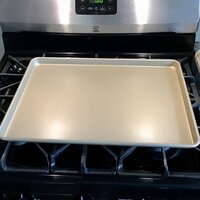 Small Gold-Coated Nonstick Sheet Pan 9.5 x 13 x 1 (2 pack) » NUCU®  Cookware & Bakeware