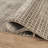 Abani Rugs Patsye AUS100A Modern Brown Micro Grid Pattern Minimalist Area Rug-1022931267