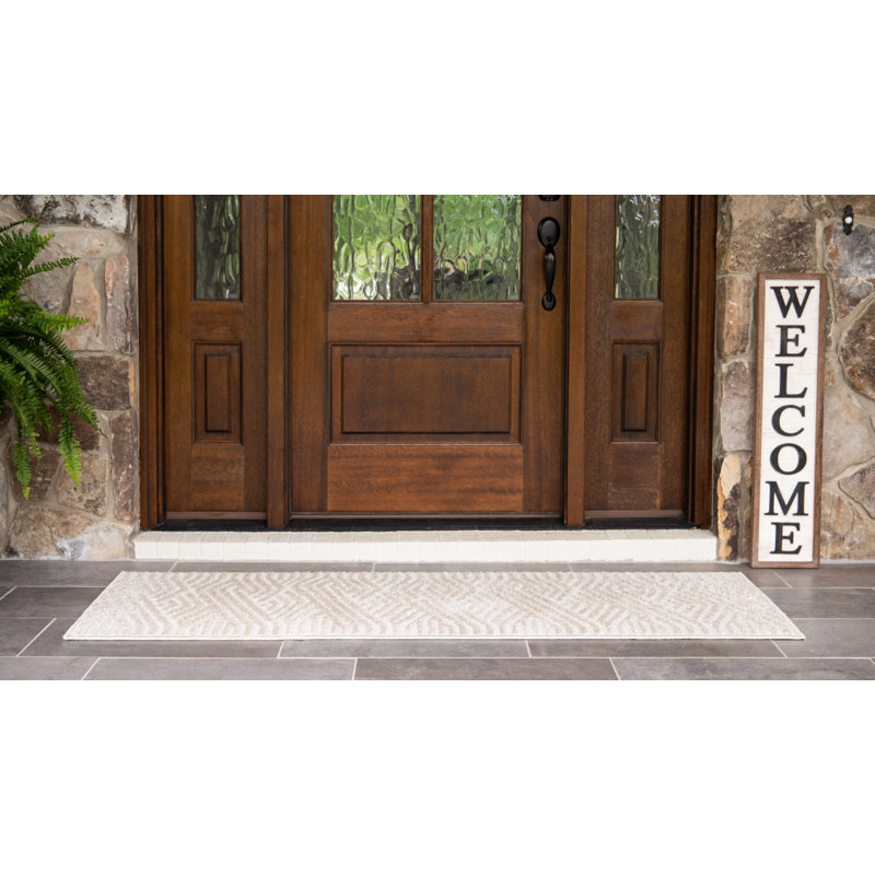 Sabrina Soto Hudson Indoor/Outdoor Rug, Runner 2' x 6'1"