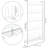 Wall-Mounted 18-Pair Shoe Boot Rack