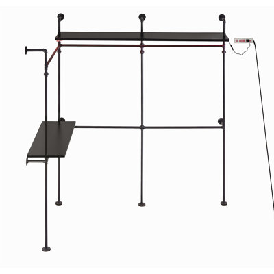 Industrial Pipe Clothing Rack