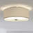 Chantey Linen Flush Mount-1593096540