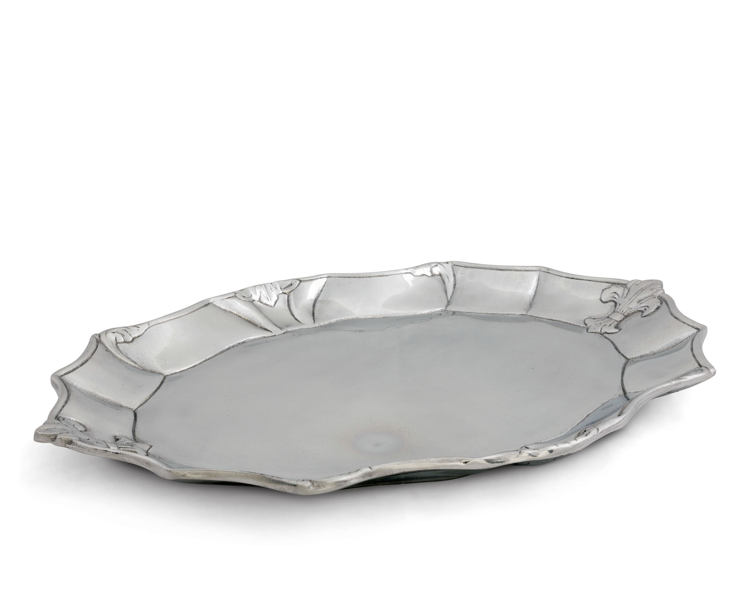 Arthur Court Designs Fleur-De-Lis Oval Platter Wayfair Canada
