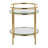 Nellye Glass Tray Top End Table